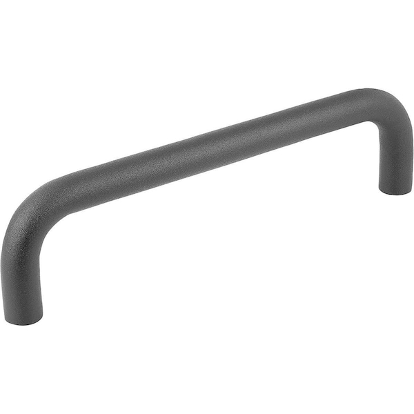 Pull Handle L=220, Form:B Steel, Black Powder, A=200, D=M08